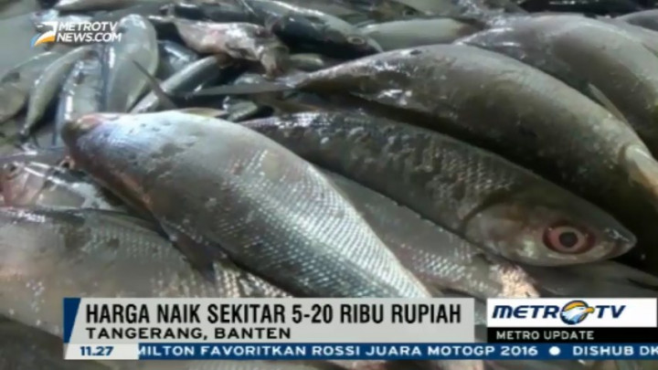 Harga Ikan Laut dan Sayur Naik Akibat Cuaca Buruk