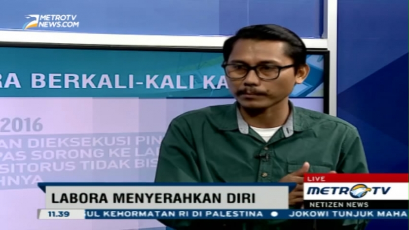 Menyerahkan Diri, Ini Bukan Akhir Cerita Labora