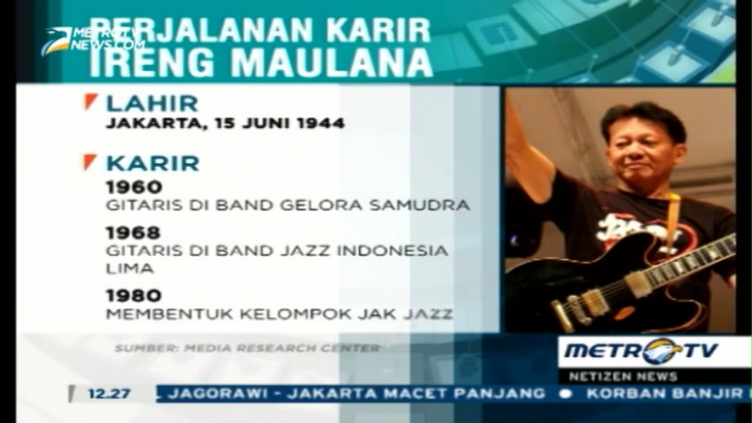 Perjalanan Karir Musisi Ireng Maulana
