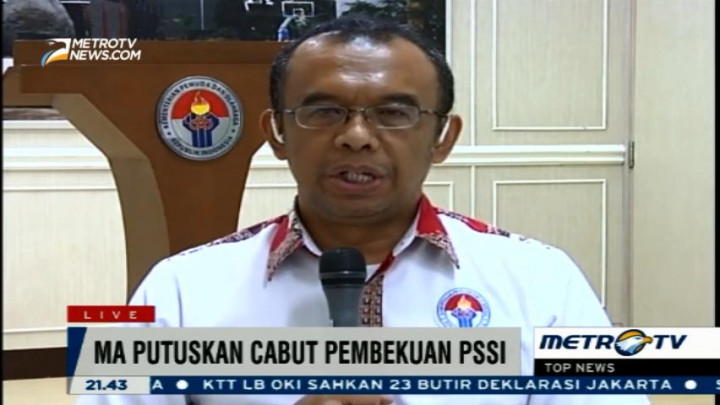Tiga Kali Kalah dari PSSI, Kemenpora Tetap Hormati Proses Hukum