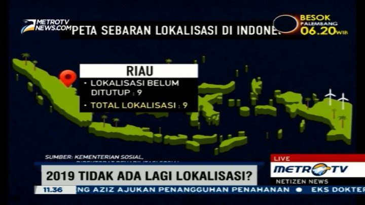 Optimis 2019 Bebas Lokalisasi, Ini Rencana Mensos