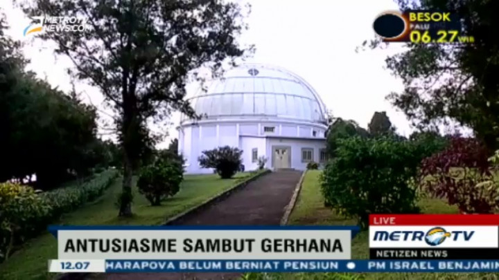 Sambut Gerhana Matahari, Observatorium Bosscha Dibuka untuk Umum