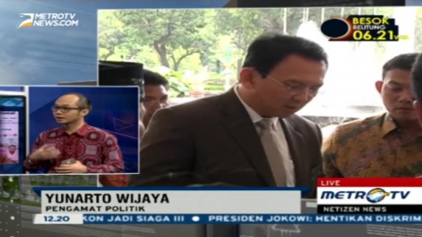 Ini Risiko Jika Ahok  Maju lewat Jalur Independen