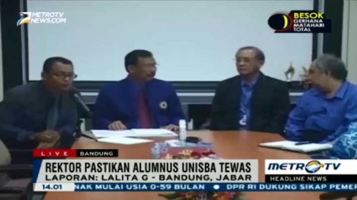 Rektor Pastikan WNI yang Tewas di Suriah Alumnus Unisba