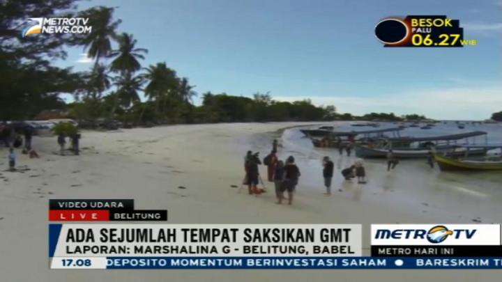 Sejumlah Pejabat akan Saksikan GMT di Pantai Tanjung Kelayang