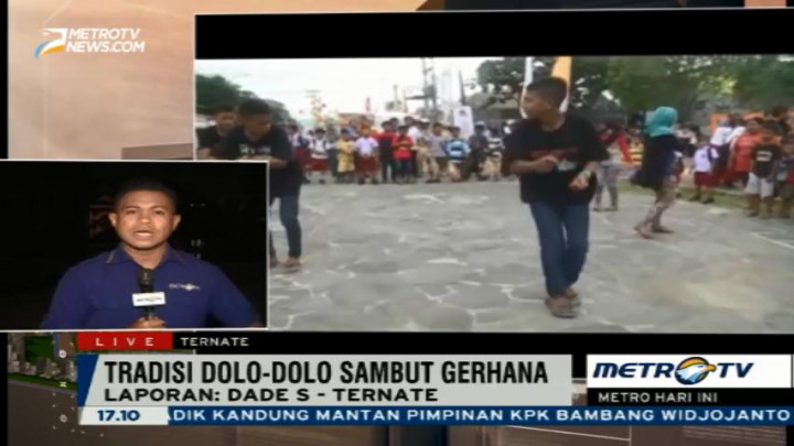 Tradisi Dolo-dolo akan Sambut GMT di Ternate