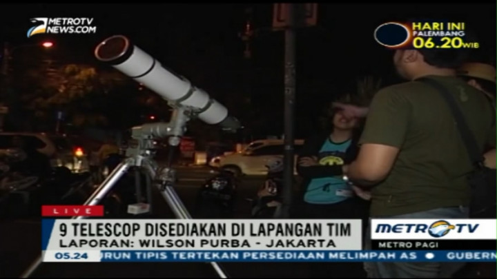 Ribuan Pengunjung Antusias Saksikan GMT di Planetarium TIM 