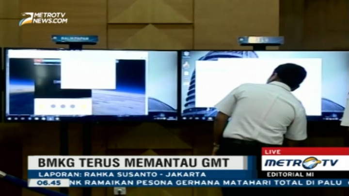 BMKG Pantau Intensif GMT di Tujuh Kota