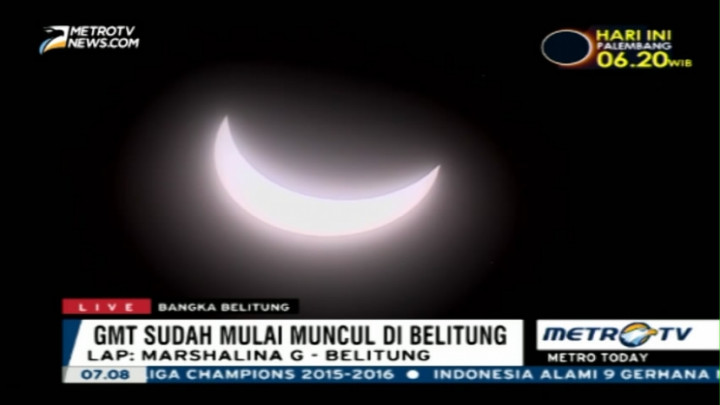 Detik-detik Gerhana Matahari Total (1) 