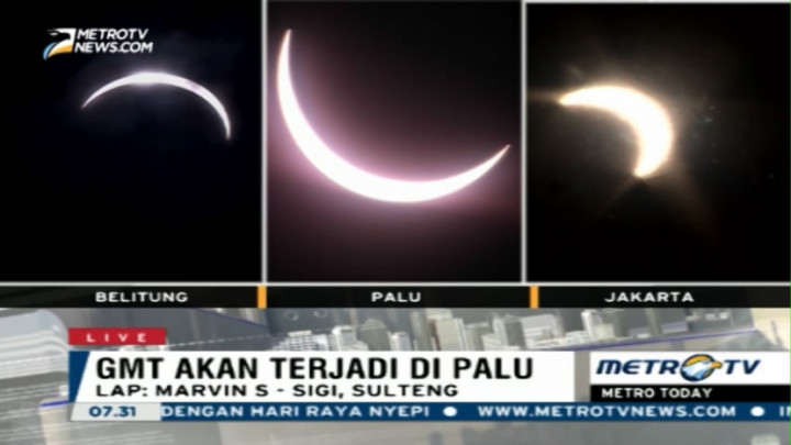 Detik-detik Gerhana Matahari Total (2) 