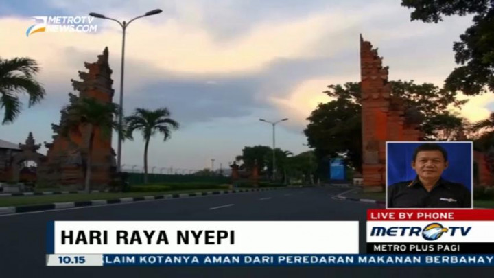 Suasana Nyepi dan Gerhana Matahari Total di Bali