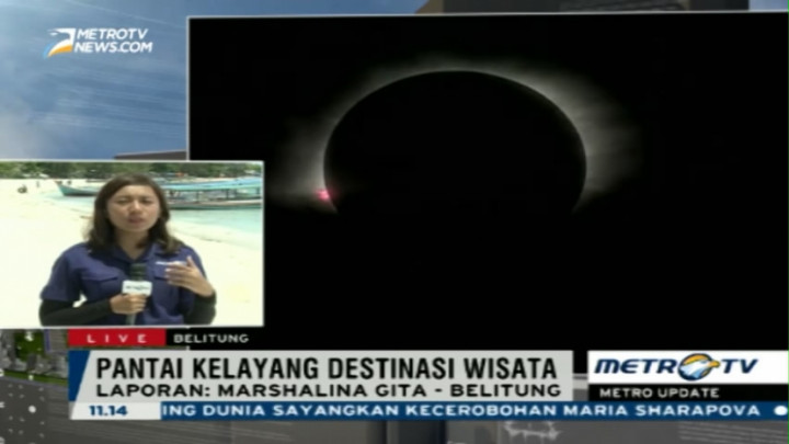 Jumlah Wisatawan di Belitung Melebihi Target