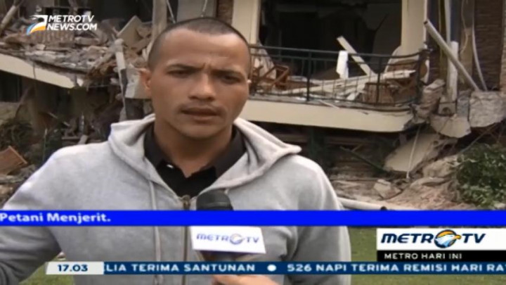 Kronologi Ambruknya Hotel di Cianjur Menurut Saksi