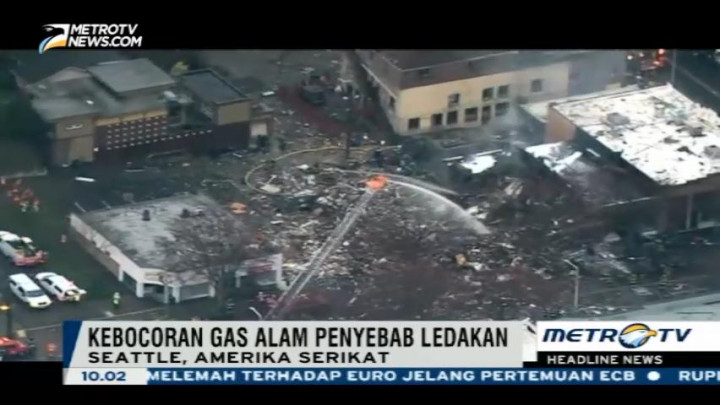 Pipa Gas di Seattle Meledak