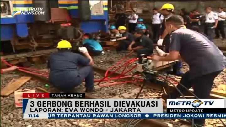 KA Senja Utama Berhasil Dievakuasi, Jalur Kembali Normal