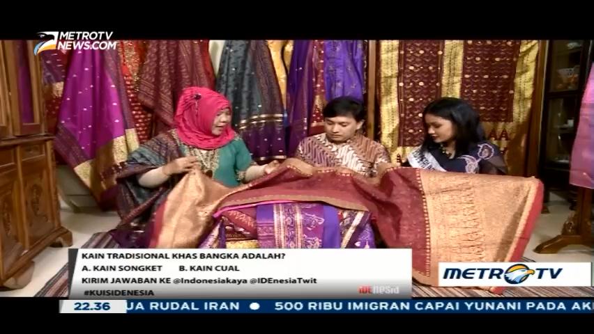 Kain Cual, Si Cantik dari Pulau Bangka