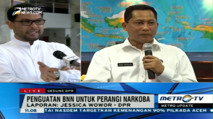 Komisi III DPR Dukung BNN Jadi Lembaga Setingkat Kementerian