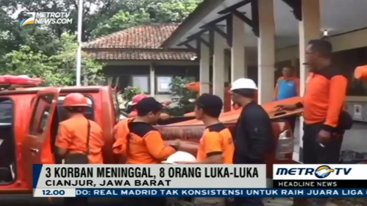 Evakuasi Korban Reruntuhan Hotel Club Bali Dihentikan