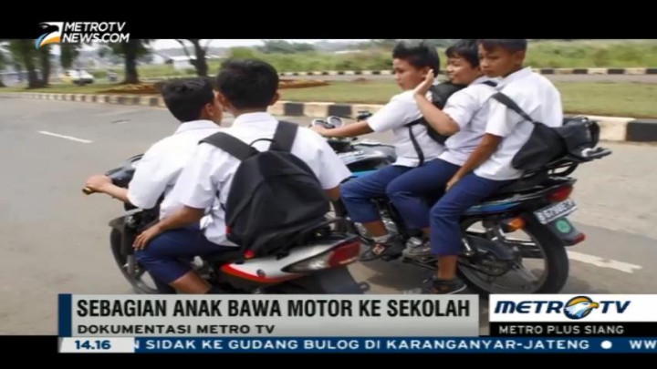 Bahaya Anak Berkendara