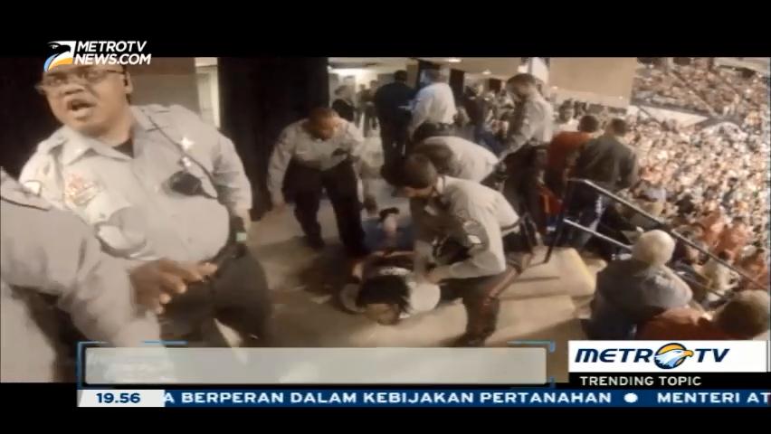 Ditonjok Pendukung Trump, Warga Kulit Hitam Ini Justru Ditahan