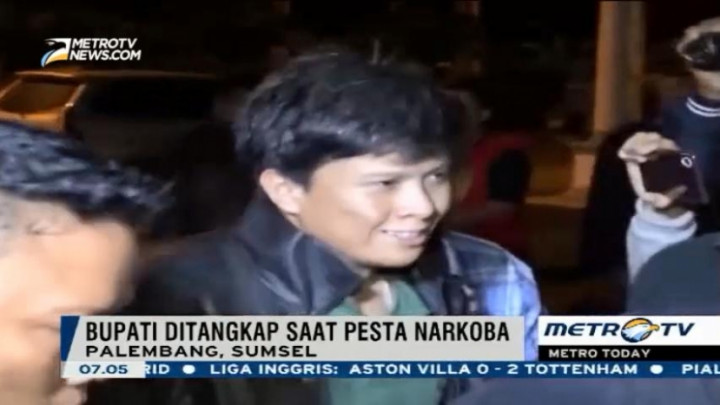Bupati Ogan Ilir Ditangkap saat Pesta Narkoba  