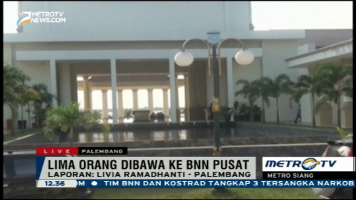 Terjerat Kasus Narkoba, Kantor Bupati Ogan Ilir Tampak Sepi