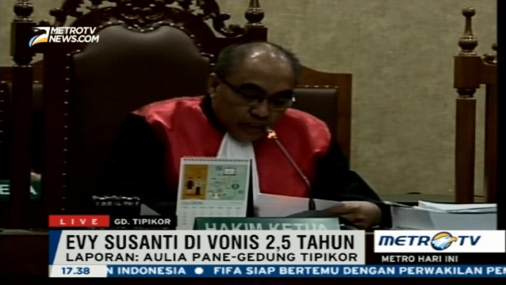 Gatot Pujo Nugroho Divonis Tiga Tahun Penjara