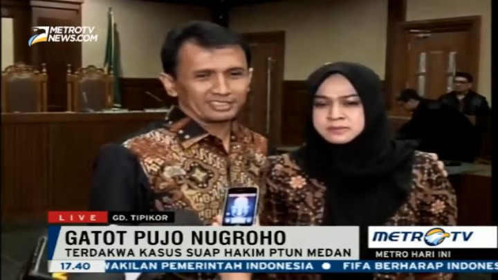 Terima Putusan, Gatot-Evy Tidak akan Lakukan Banding