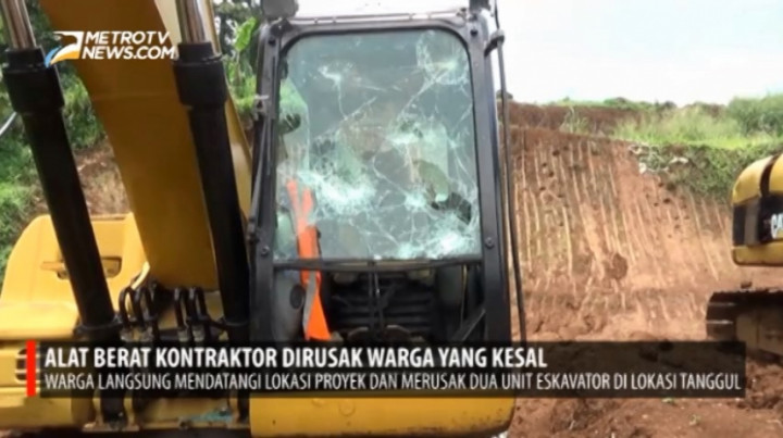 Tanggul di Proyek Tol Bocimi Jebol, 7 Warga Hanyut