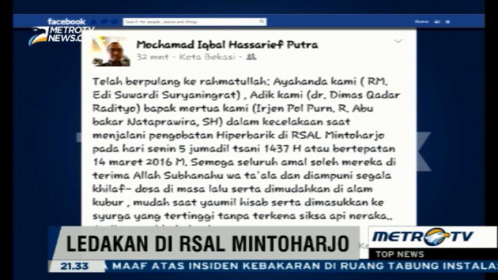 <i>Ayah, Adik dan Mertua Kami Berpulang dalam Kecelakaan di RSAL</i>