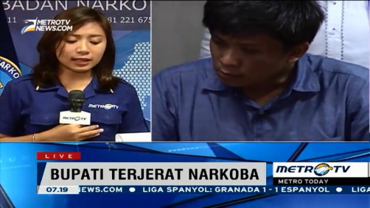 Terjerat Narkoba, Bupati Ogan Ilir Terancam 12 Tahun Penjara