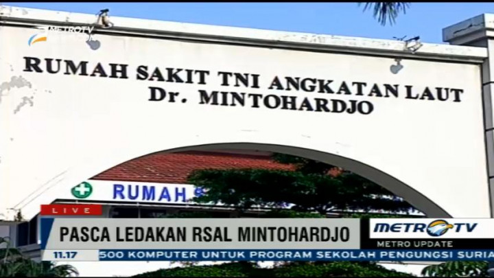 Tim Investigasi Masih Selidiki Penyebab Ledakan di RSAL Mintohardjo