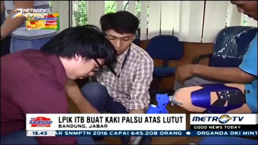 Peneliti ITB Ciptakan Kaki Palsu Dilengkapi Sendi Lutut