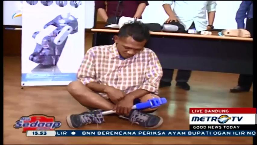 Dilengkapi Sendi Lutut, Kaki Palsu Buatan ITB Bisa untuk Duduk Bersila