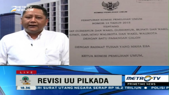 Parpol yang Tak Usung Calon Bisa Jegal Pilkada