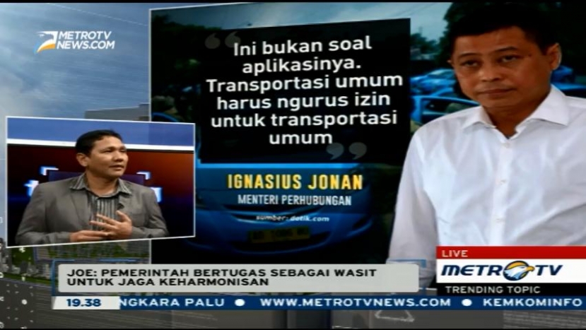 <i>Desakan Pemblokiran Aplikasi Transportasi Online Berlebihan</i>