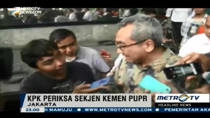 Diperiksa KPK, Sekjen Kemenpupera Dicecar Mekanisme Proyek Jalan di Ambon