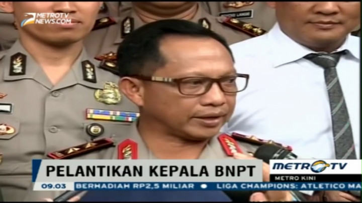Hari Ini, Tito Karnavian Dilantik Jadi Kepala BNPT 
