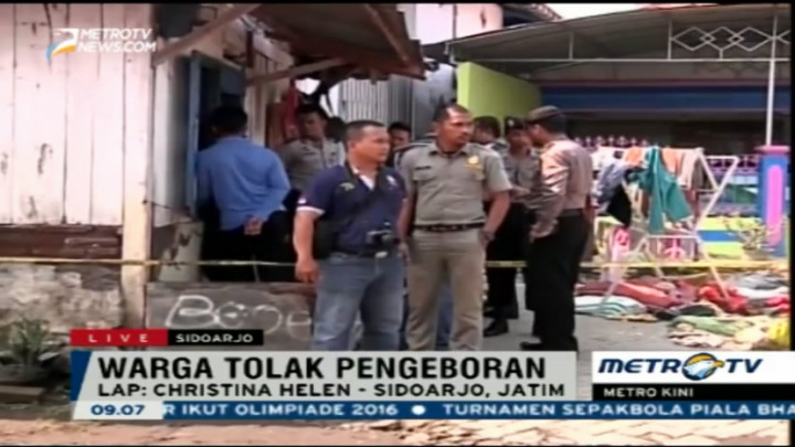 Polisi akan Bongkar Pipa Gas Lapindo yang Bocor di Sidoarjo