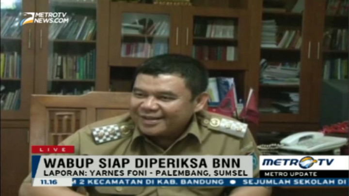 BNN Sumsel akan Periksa Wabup Ogan Ilir