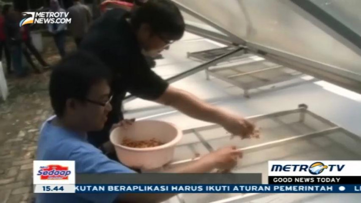 Mahasiswa Unika Ciptakan Mesin Pengering Hasil Panen