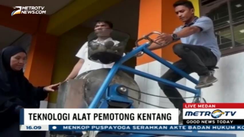 Begini Cara Kerja Alat Perajang Kentang Karya ITM