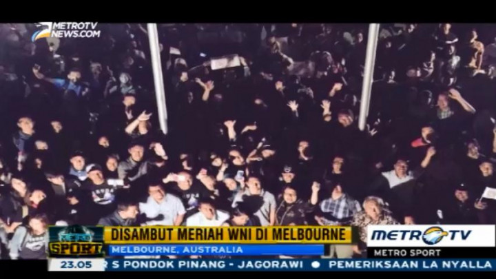 Rio Haryanto Disambut Meriah WNI di Australia