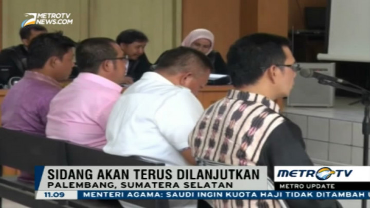 Eksepsi Ditolak, Sidang Korupsi Dana Bansos Muba Berlanjut