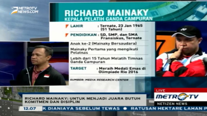 Rahasia Richard Mainaky Sukses Antarkan Praveen/Debby Juara All England