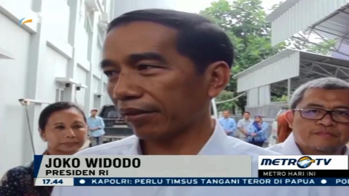 Jokowi Tinjau Pelayanan di RSUD Sumedang