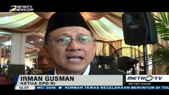 Irman Gusman Nilai Kericuhan DPD Sebagai Upaya Menggulingkannya