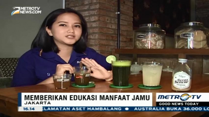 Yuk, Nongkrong Sambil Minum Jamu di Kafe Ini