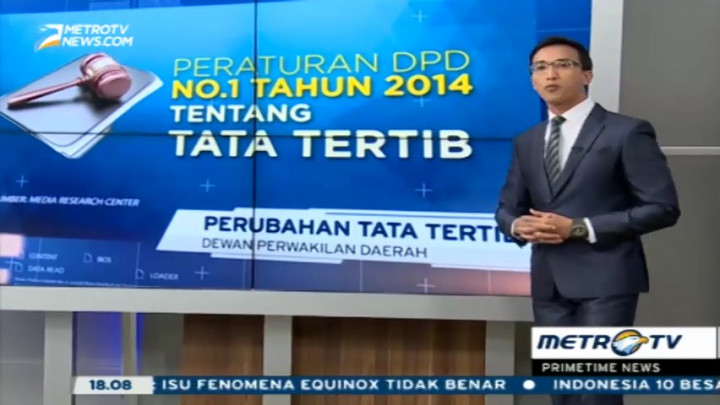 Gaduh Masa Jabatan Pimpinan DPD RI