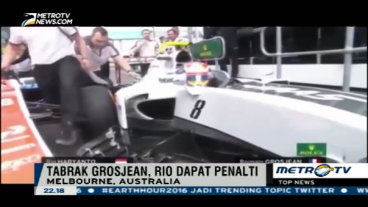 Debut di GP Australia, Rio Haryanto <i>Start</i> Paling Belakang